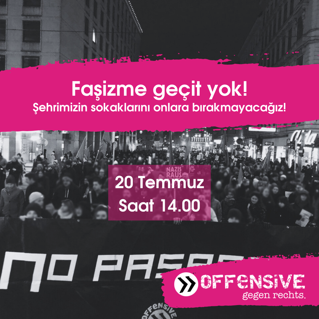 Faşizme geçit yok!