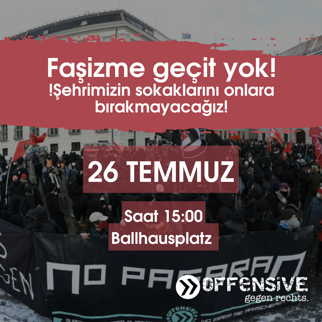 Faşizme geçit yok!